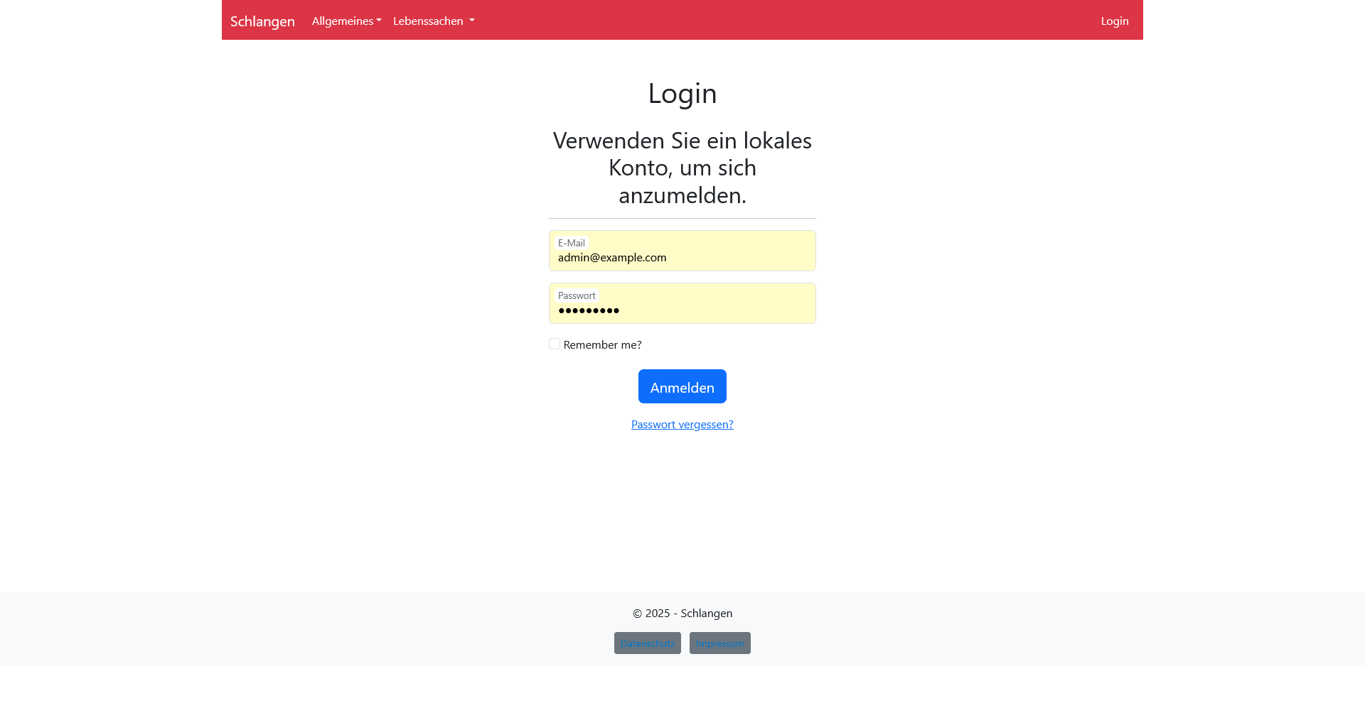 Screenshot 2025-02-13 at 10-59-04 Login - Schlangen